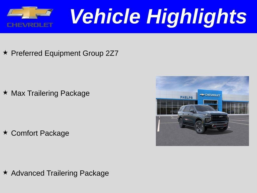new 2025 Chevrolet Tahoe car, priced at $73,490