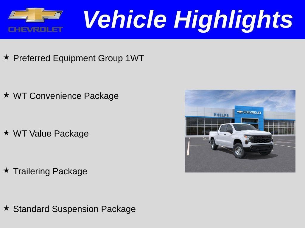 new 2025 Chevrolet Silverado 1500 car, priced at $44,302