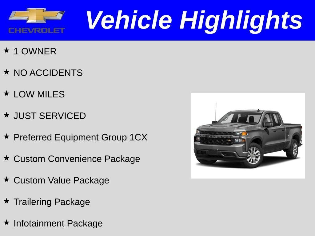 used 2021 Chevrolet Silverado 1500 car, priced at $29,995