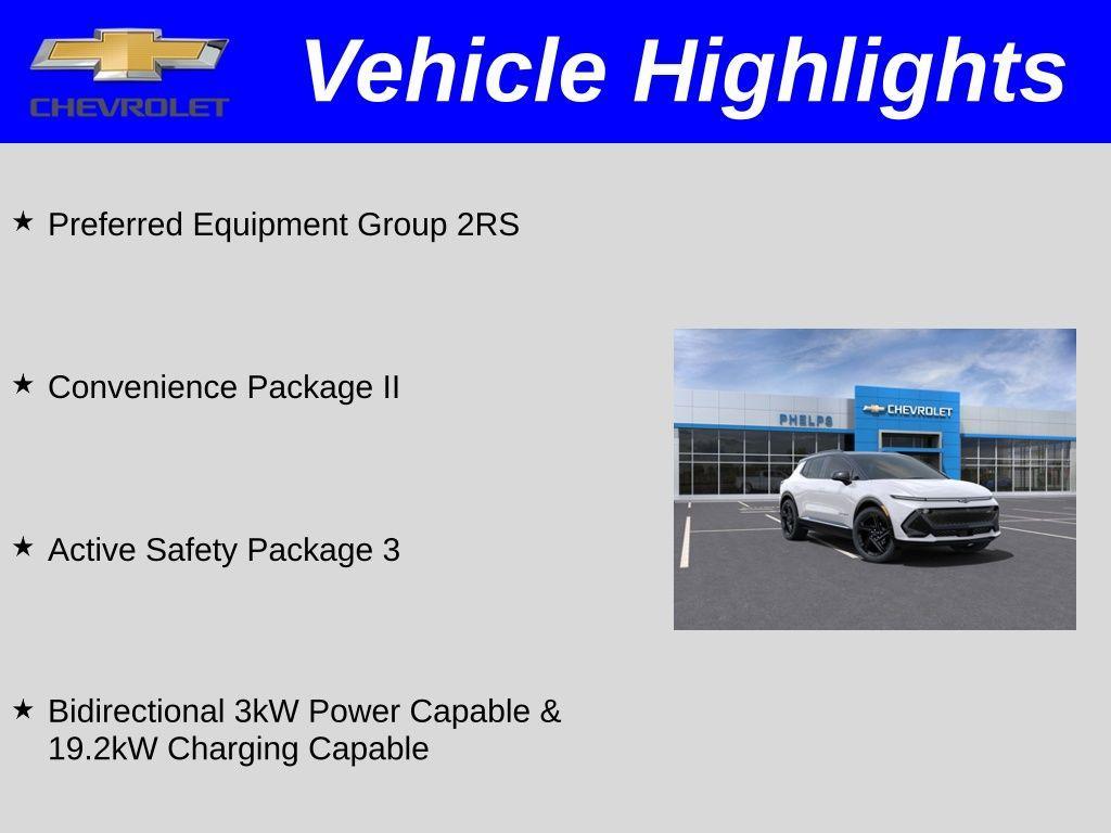 new 2025 Chevrolet Equinox EV car, priced at $54,225