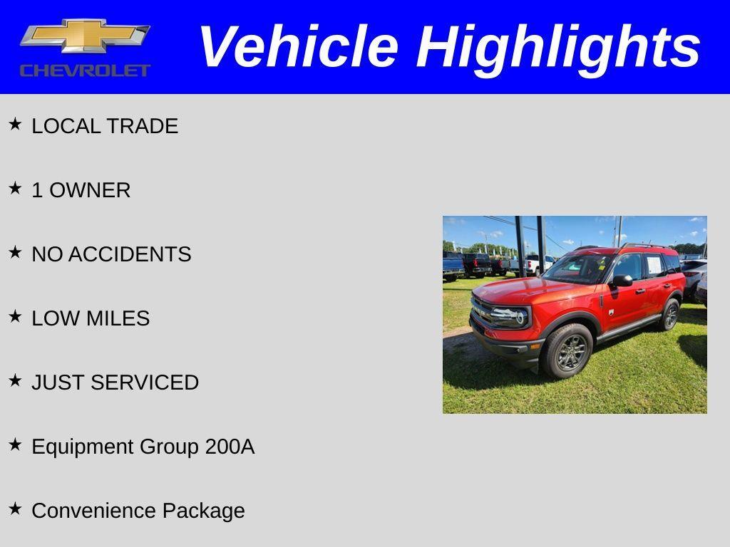 used 2022 Ford Bronco Sport car, priced at $24,000