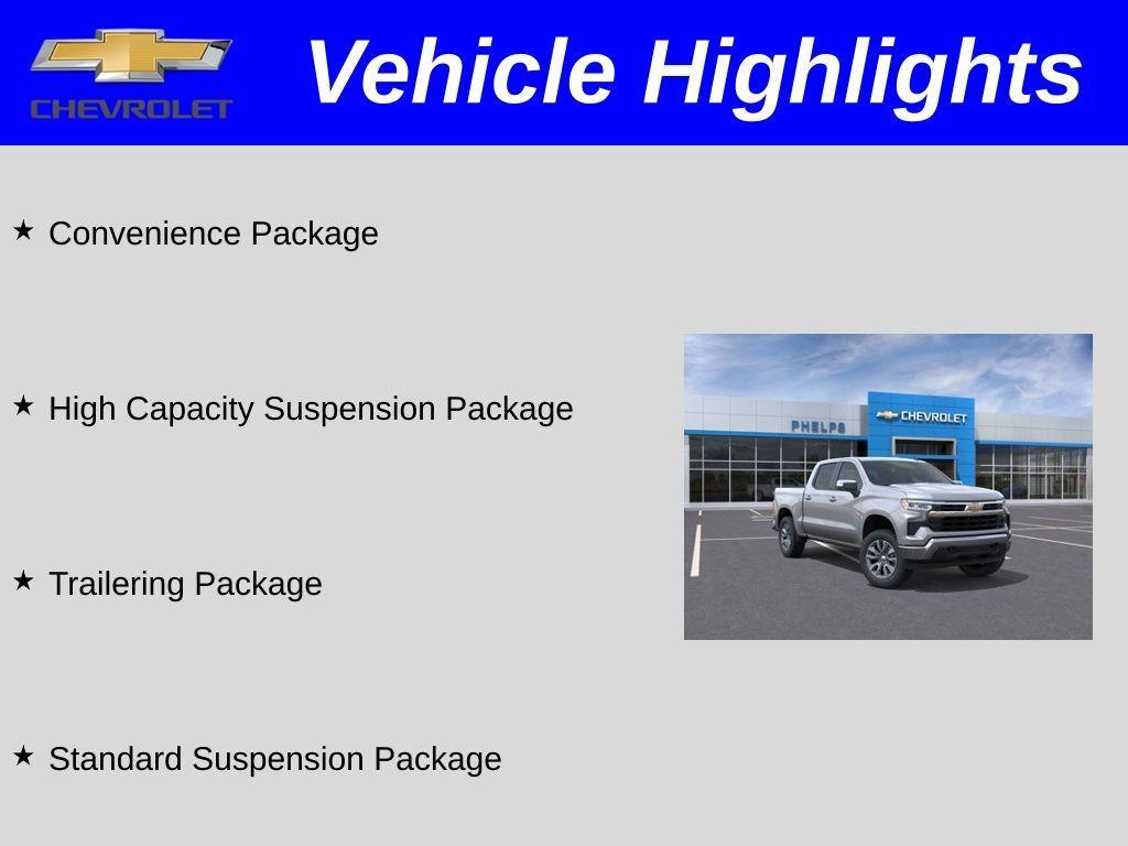 new 2025 Chevrolet Silverado 1500 car, priced at $44,610
