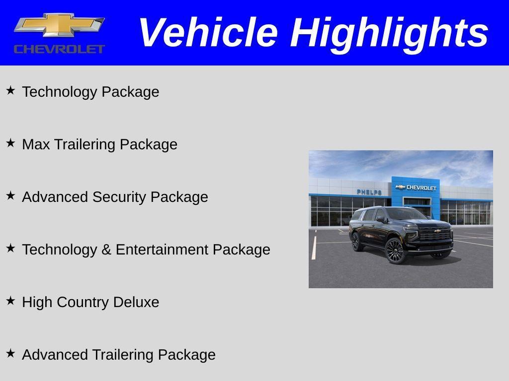 new 2026 Chevrolet Suburban car, priced at $95,576