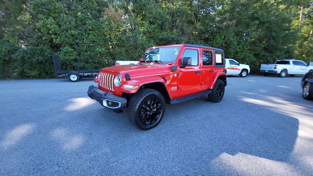 used 2021 Jeep Wrangler Unlimited 4xe car, priced at $31,300