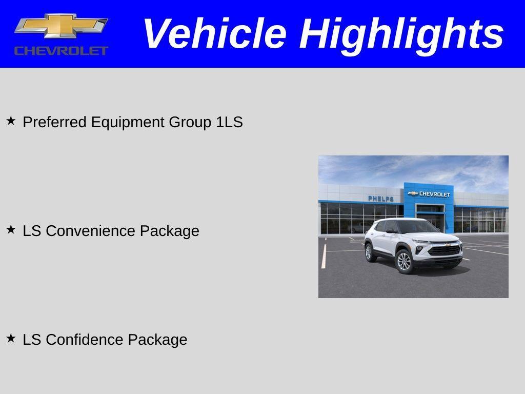 new 2026 Chevrolet TrailBlazer car, priced at $23,941