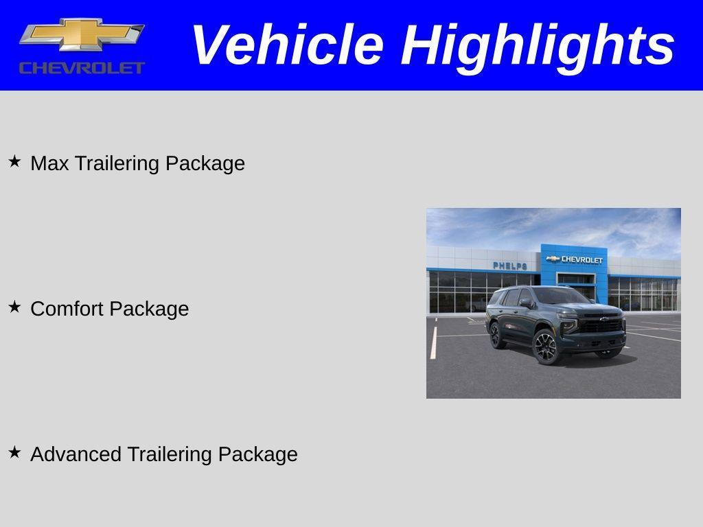new 2025 Chevrolet Tahoe car, priced at $74,572