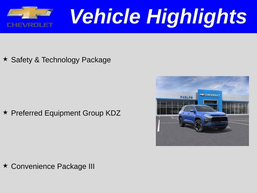 new 2026 Chevrolet Equinox car, priced at $37,122