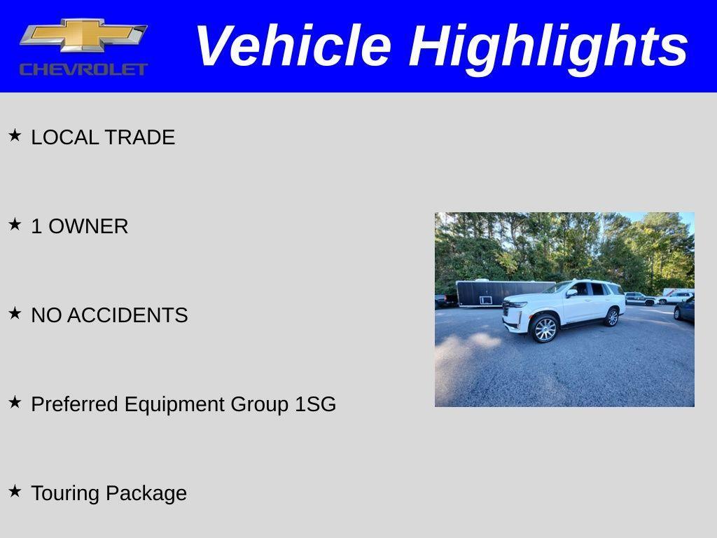 used 2024 Cadillac Escalade car, priced at $83,995