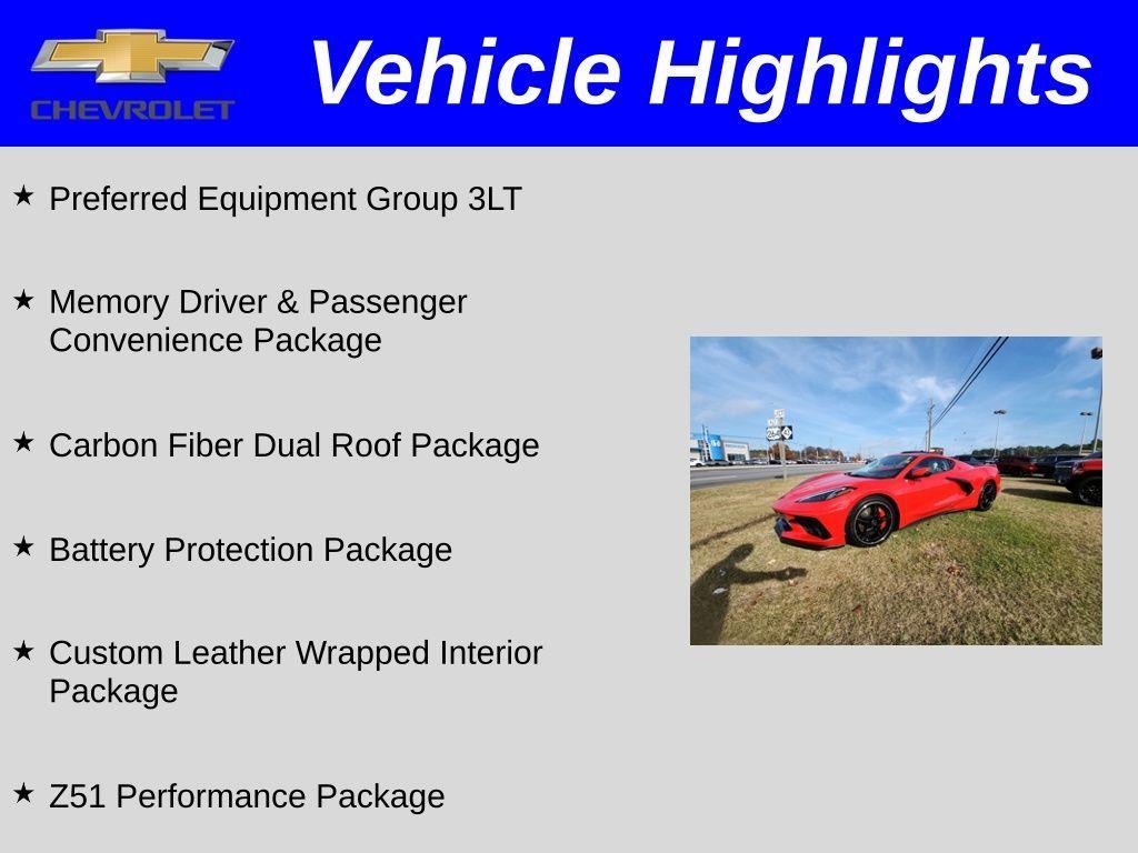 used 2021 Chevrolet Corvette car, priced at $68,500