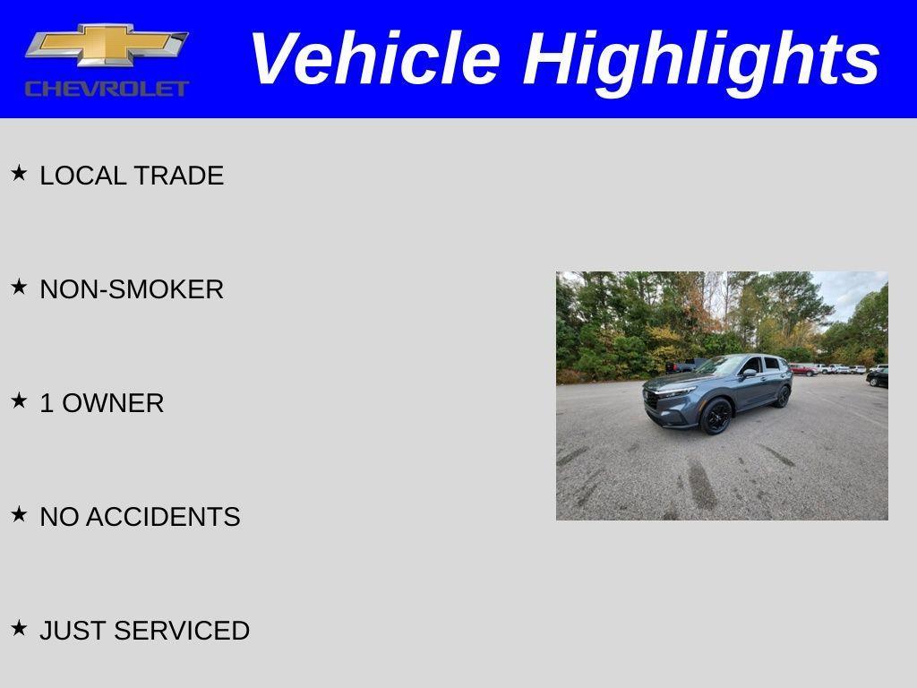used 2025 Honda CR-V car, priced at $29,600