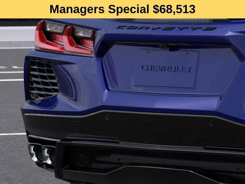 new 2025 Chevrolet Corvette car, priced at $68,513