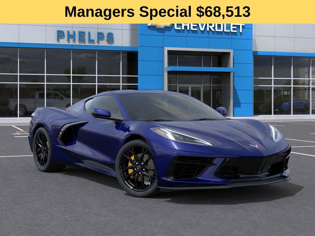 new 2025 Chevrolet Corvette car, priced at $68,513