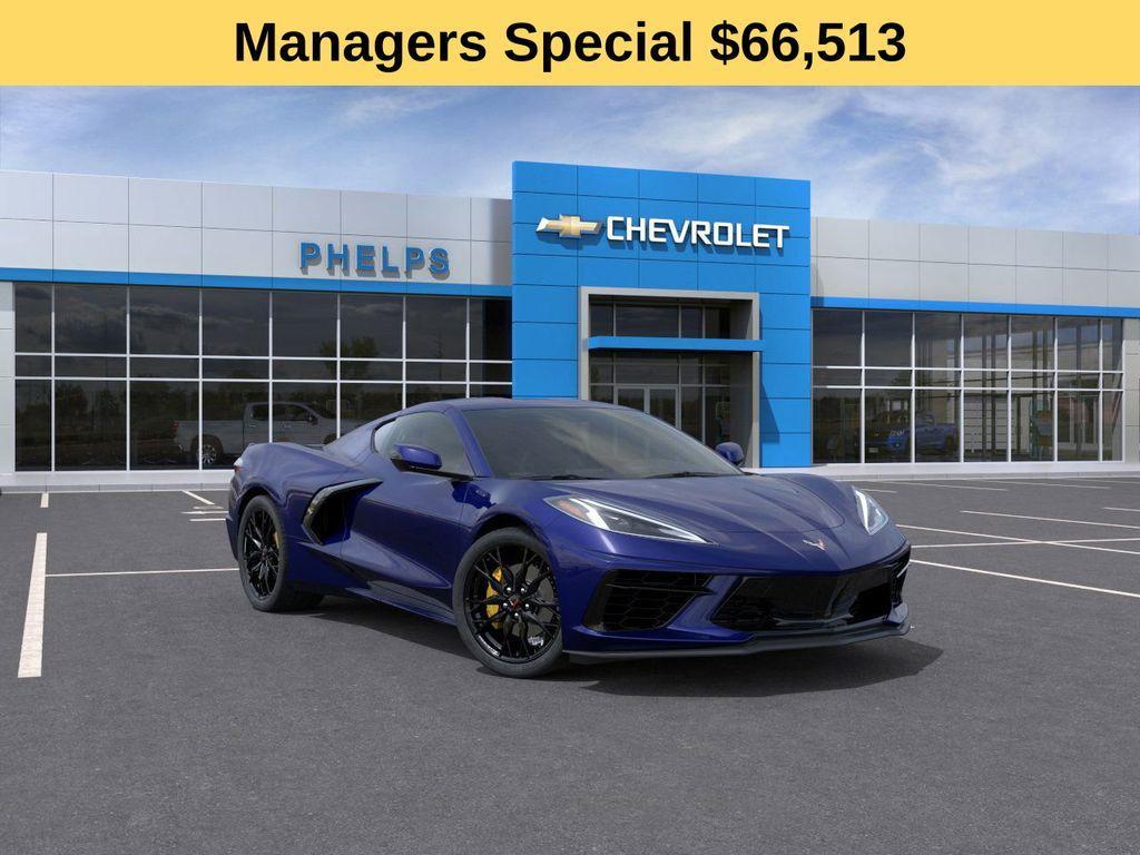 new 2025 Chevrolet Corvette car, priced at $66,513