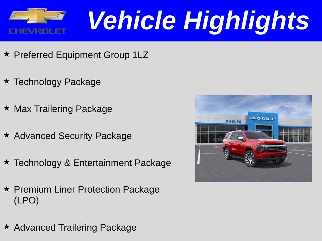 new 2026 Chevrolet Tahoe car, priced at $84,789