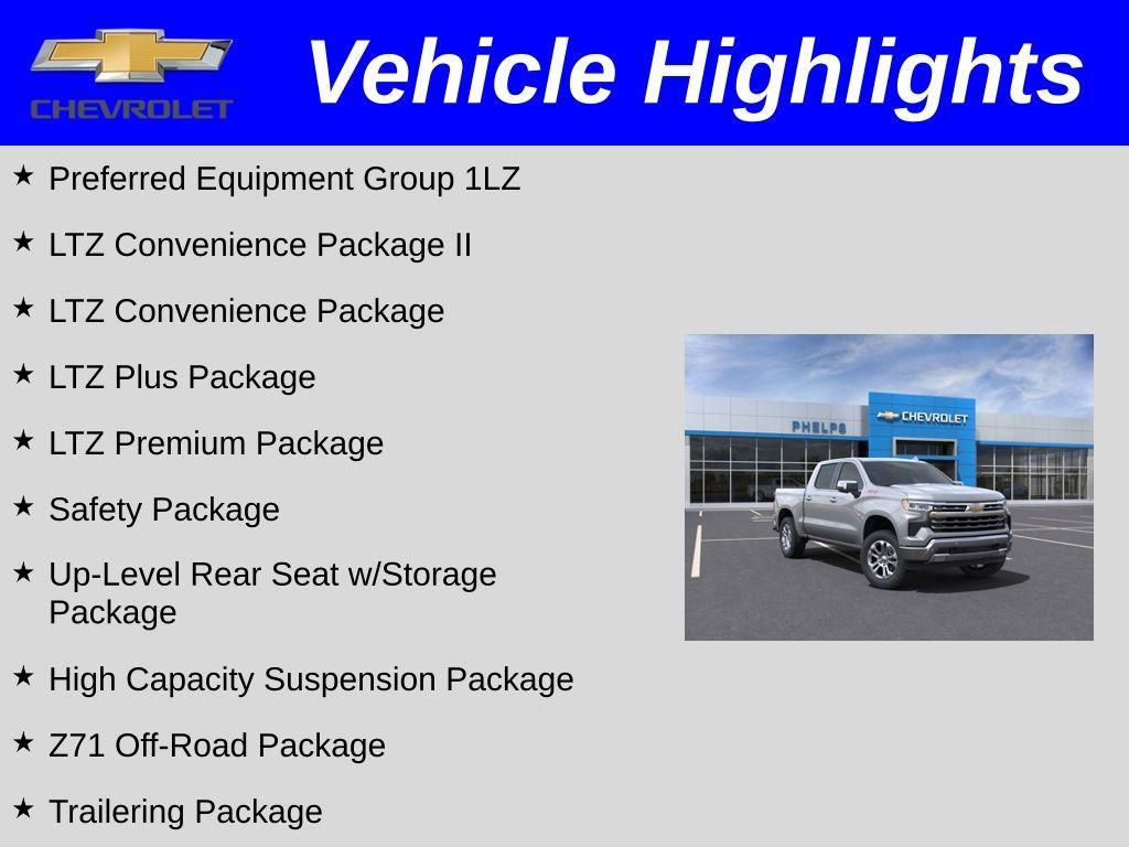 new 2025 Chevrolet Silverado 1500 car, priced at $54,822