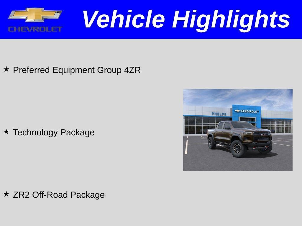 new 2025 Chevrolet Colorado car, priced at $49,891