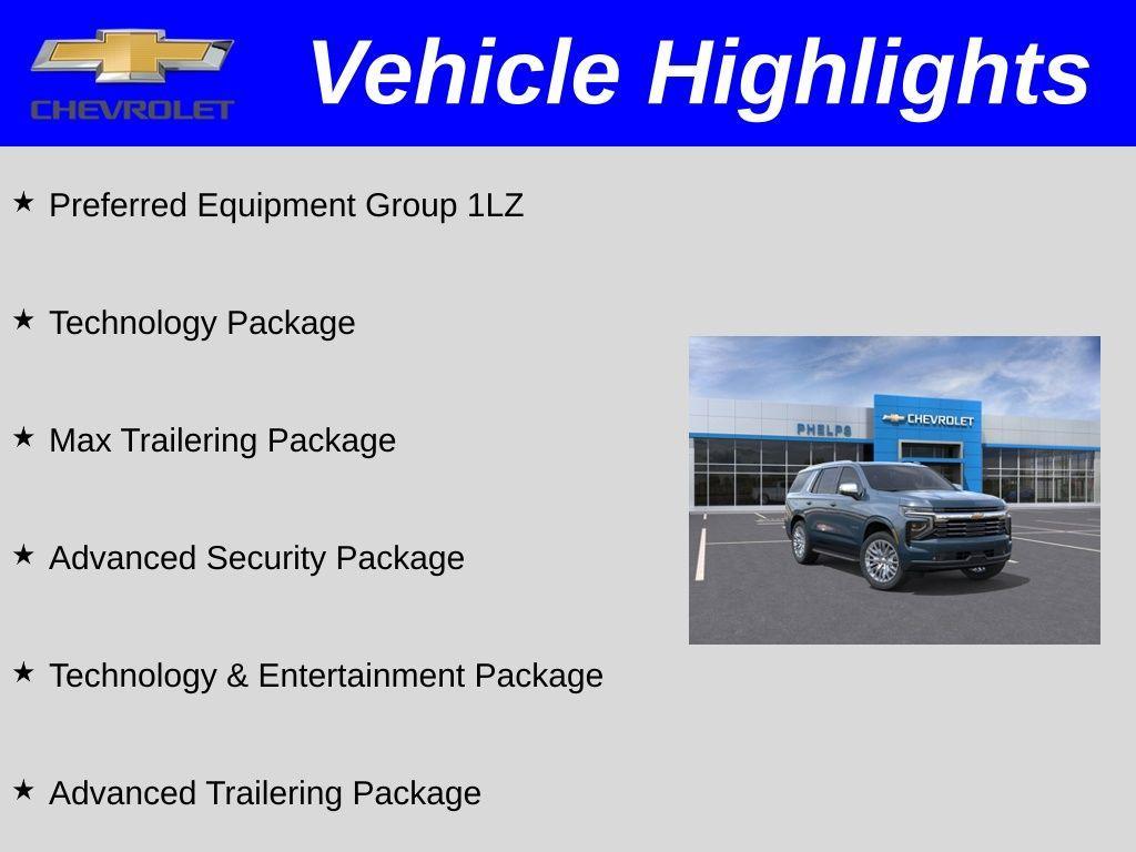 new 2025 Chevrolet Tahoe car, priced at $80,059