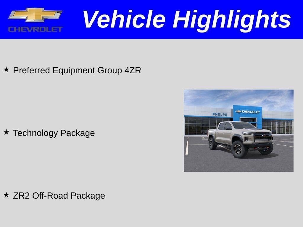 new 2026 Chevrolet Colorado car, priced at $51,130
