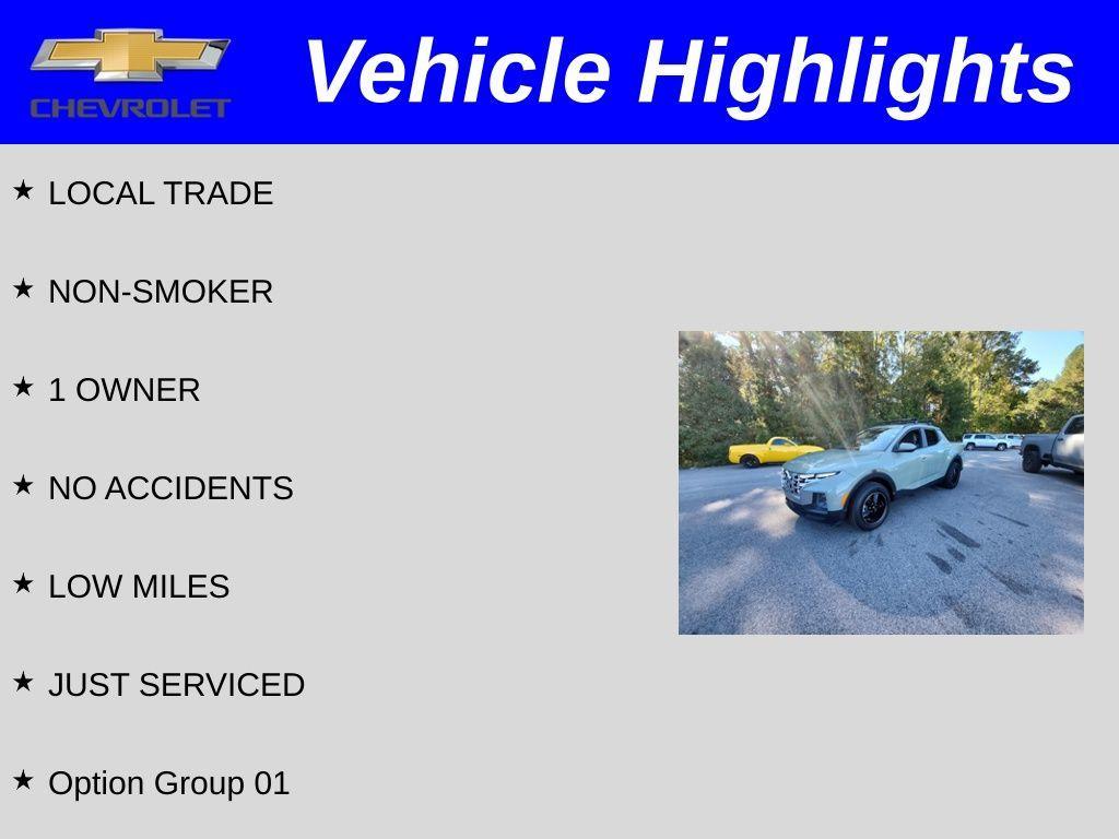 used 2023 Hyundai SANTA CRUZ car, priced at $23,500