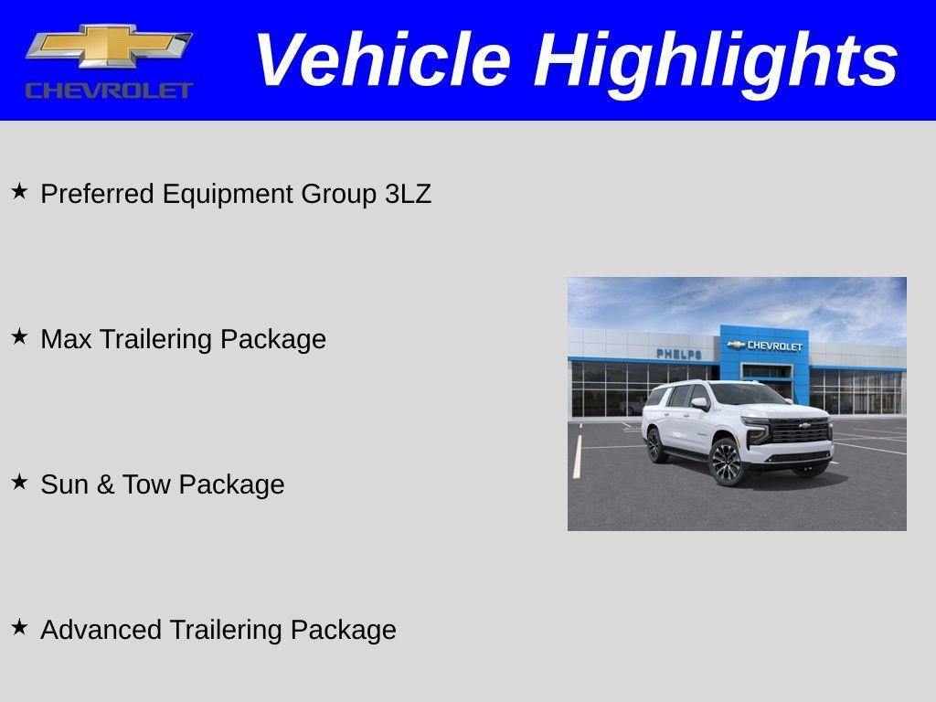 new 2026 Chevrolet Suburban car, priced at $88,926