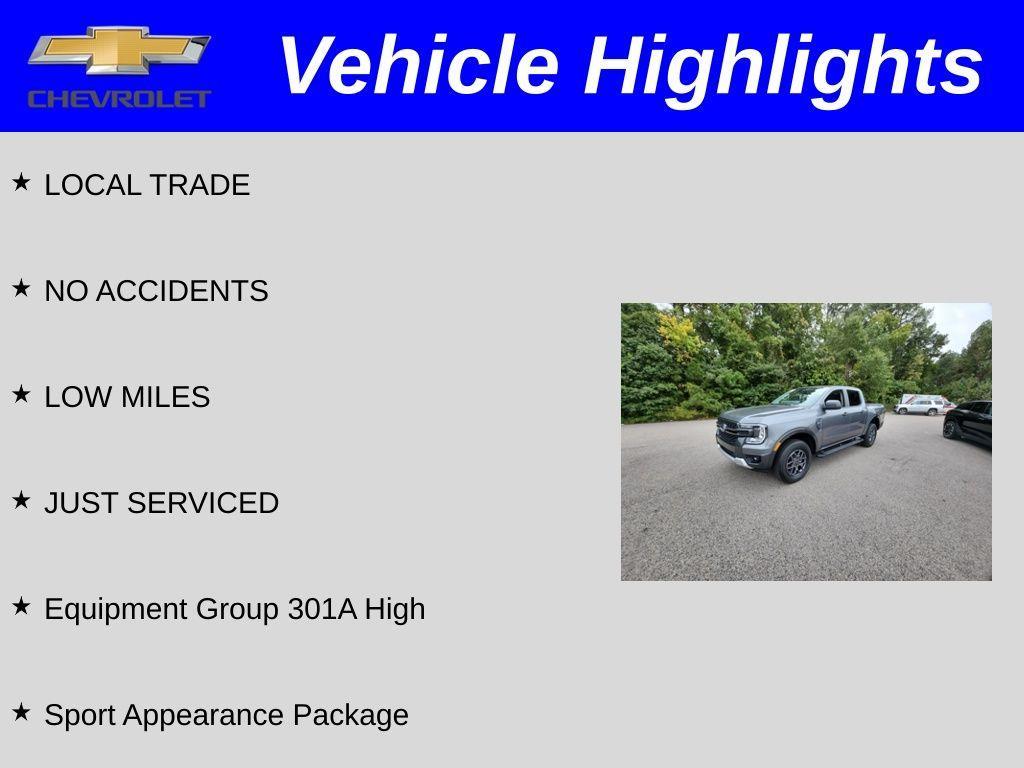 used 2024 Ford Ranger car, priced at $31,700