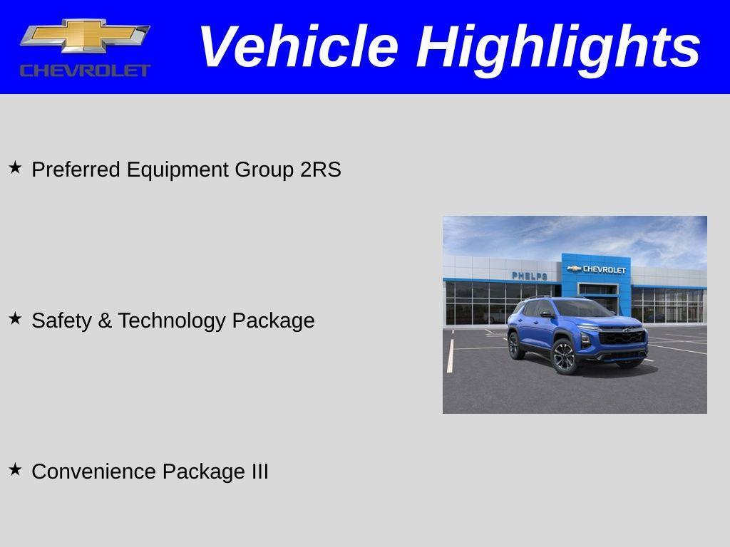 new 2025 Chevrolet Equinox car, priced at $36,229