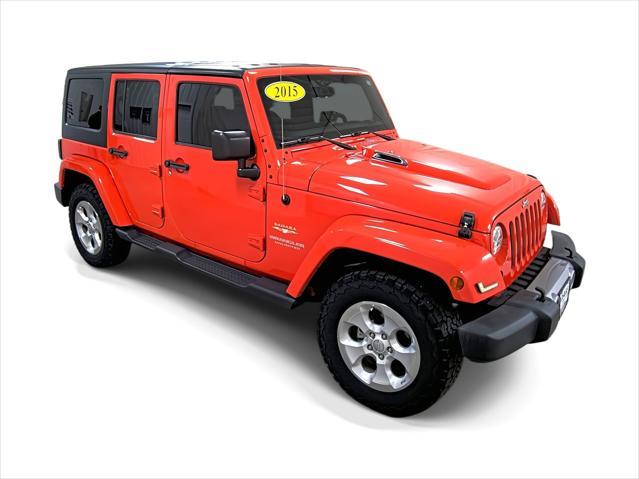 used 2015 Jeep Wrangler Unlimited car, priced at $28,990