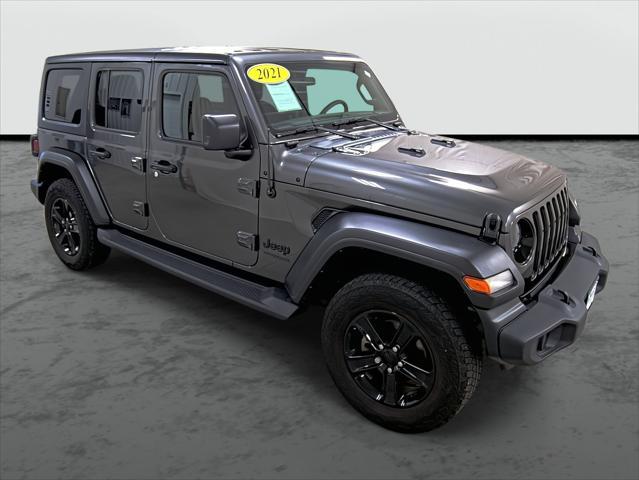 used 2021 Jeep Wrangler Unlimited car, priced at $32,990