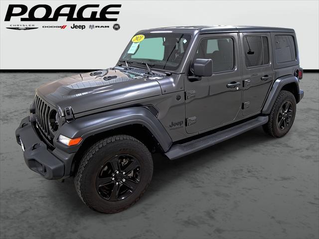 used 2021 Jeep Wrangler Unlimited car, priced at $32,990