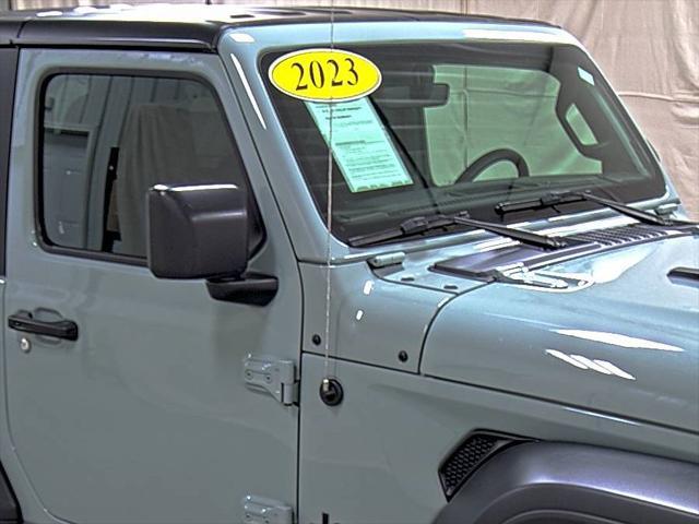 used 2023 Jeep Wrangler car, priced at $33,990