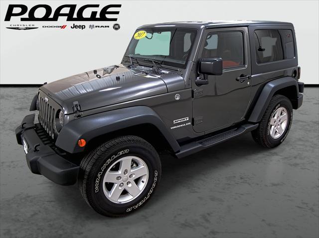 used 2017 Jeep Wrangler car, priced at $24,990