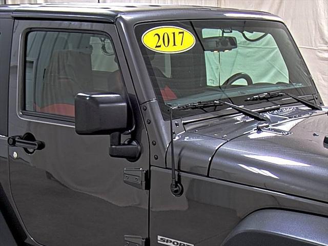 used 2017 Jeep Wrangler car, priced at $24,990