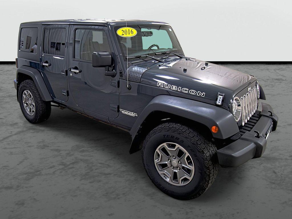 used 2016 Jeep Wrangler Unlimited car, priced at $21,990