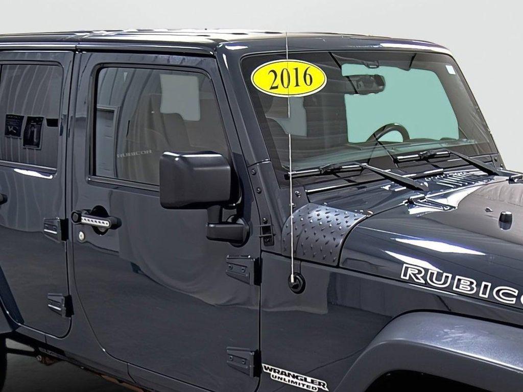 used 2016 Jeep Wrangler Unlimited car, priced at $21,990