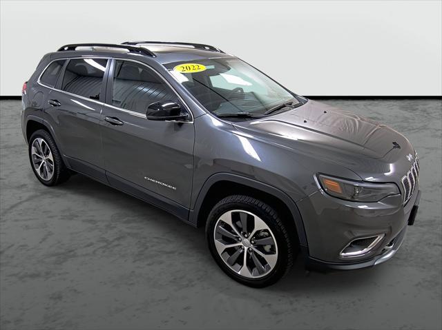 used 2022 Jeep Cherokee car, priced at $33,990