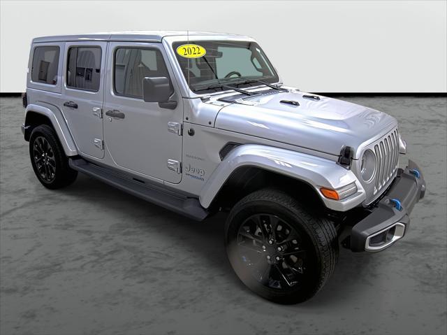 used 2022 Jeep Wrangler Unlimited 4xe car, priced at $33,990