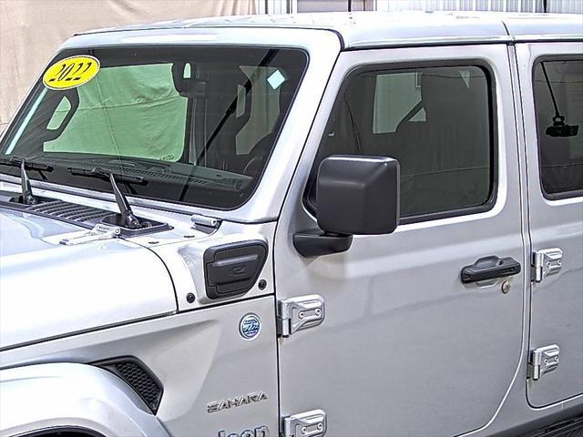 used 2022 Jeep Wrangler Unlimited 4xe car, priced at $33,990