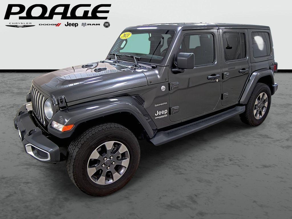 used 2021 Jeep Wrangler Unlimited car, priced at $32,990
