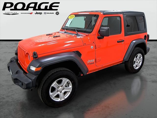 used 2020 Jeep Wrangler car, priced at $23,990