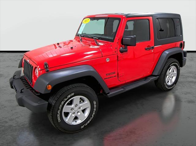 used 2017 Jeep Wrangler car, priced at $24,990