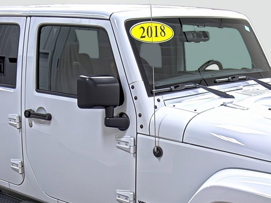 used 2018 Jeep Wrangler JK Unlimited car, priced at $27,422