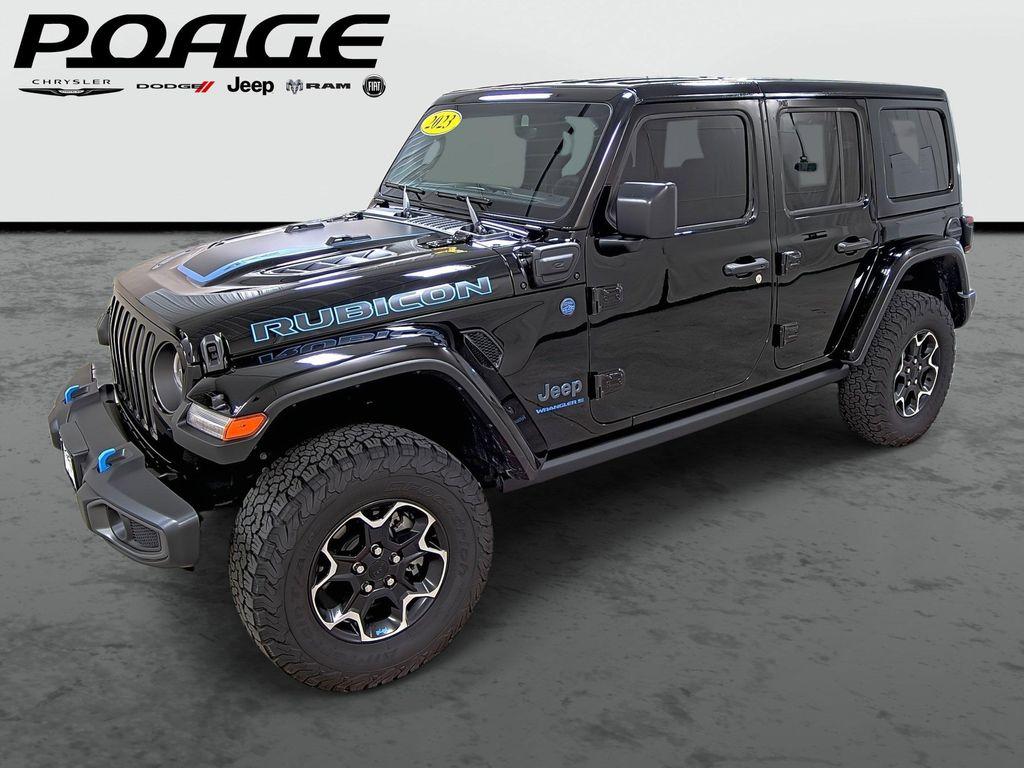 used 2023 Jeep Wrangler 4xe car, priced at $39,990