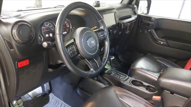 used 2017 Jeep Wrangler Unlimited car, priced at $34,816