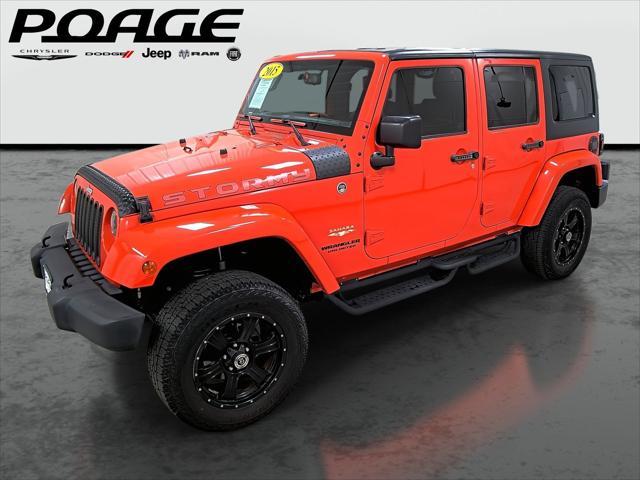 used 2015 Jeep Wrangler Unlimited car, priced at $20,990