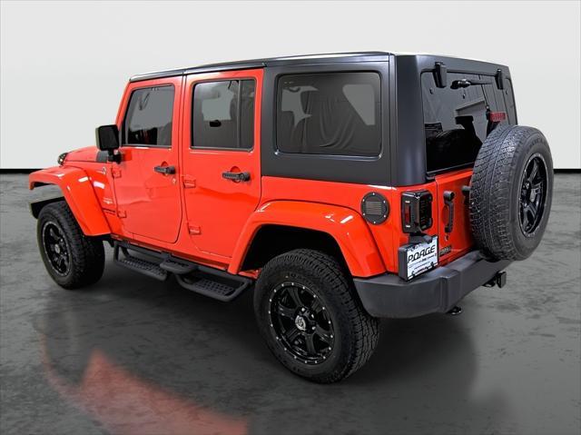 used 2015 Jeep Wrangler Unlimited car, priced at $20,990