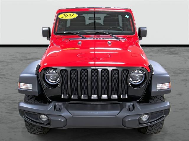 used 2021 Jeep Wrangler car, priced at $33,990