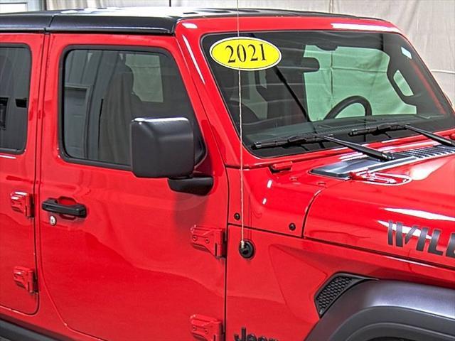 used 2021 Jeep Wrangler car, priced at $33,990