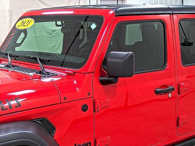 used 2021 Jeep Wrangler car, priced at $33,990