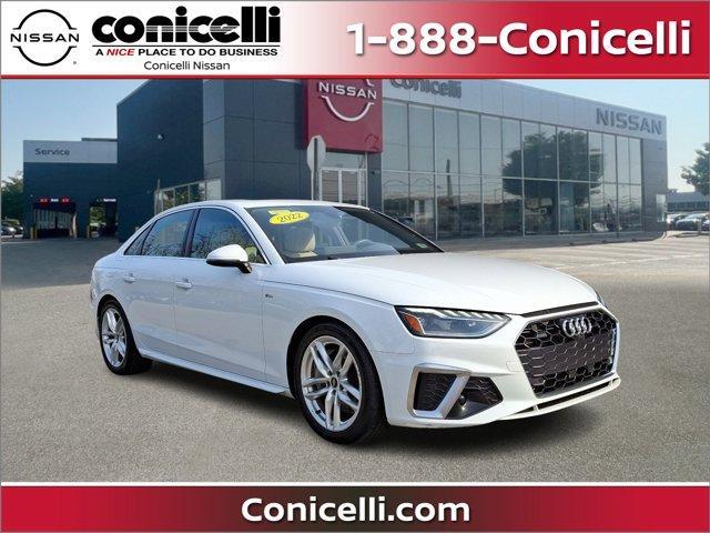 used 2022 Audi A4 car, priced at $26,331