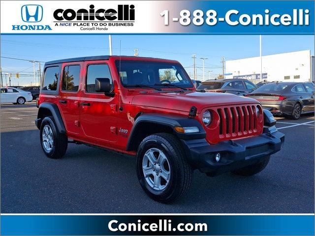 used 2020 Jeep Wrangler Unlimited car, priced at $28,995